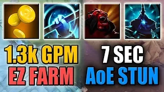 EZ Farm - EZ Game [1.3k GPM Omni with 7 seconds AoE Stun Combo] Dota 2 Ability Draft