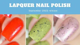 LAPQUER NAIL POLISH || коллекция коллабораций сентябрь 2022