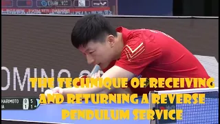 The Technique of Receiving and Returning a Reverse Pendulum Service