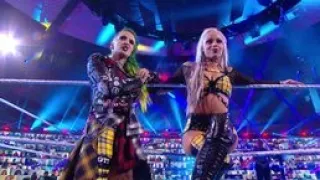 The Riott Squad vs. Natalya & Tamina Snuka - WWE SMACKDOWN January 1 2021 - WWE SMACKDOWN 1/1/21