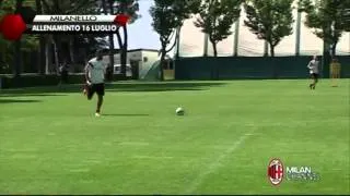 Milanello Allenamento 16-07-2014 Part 1