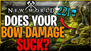 New World - Does Your Bow Damage Feel Weak In PVP? Here Is Why... (New World Season 3 Bow Build)