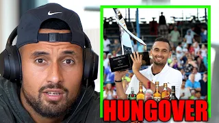 Nick Kyrgios Won A Tournament HUNGOVER?!