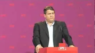 1. SPD-Parteikonvent - Sigmar Gabriel zur Zukunft Europas