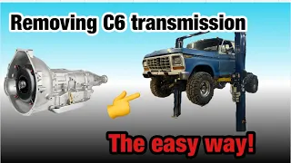 1978 f150 mud truck transmission removal