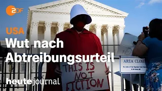 heute journal vom 25.06.2022 G7, Elmau, Abtreibungsurteil, USA, Linke, Parteitag (українською)