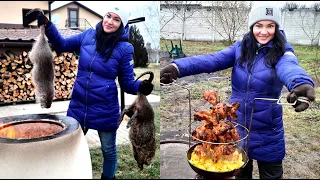 ТАКОЕ МЯСО ДОЛЖЕН ПОПРОБОВАТЬ КАЖДЫЙ! ТАНДЫР И РАКЕТНАЯ ПЕЧЬ В ДЕЛЕ!! шашлык из нутрии