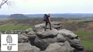 Trekking im Elbsandsteingebirge (Teil 1)