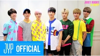 GOT7 "딱 좋아(Just right)" Greetings to I GOT7