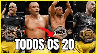 TODOS OS CAMPEÕES BRASILEIROS DO UFC