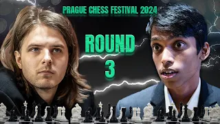 Sobrang Winning na, BUMALIKTAD PA?? | Pragg vs Rapport Prague Chess Festival 2024 Rd 3