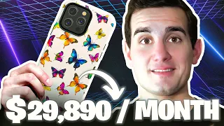 Easy $29,890 Per Month with AI Phone Cases (Print on Demand)