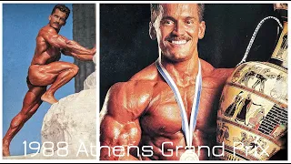 Lee Labrada Bodybuilding Motivation (Rare 1988 Athens Grand Prix Winning Posing Routine)