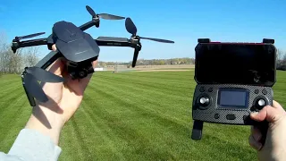 SG907 Max Great Low Cost Brushless GPS Drone Flight Test Review