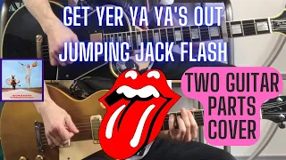 The Rolling Stones - Jumping Jack Flash (Get Yer Ya Ya's Out) Keith Richards + Mick Taylor Cover