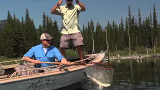 Fly and Field Outfitters on High Mountain Lakes