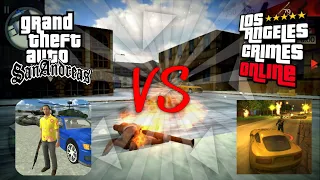 Los Angeles Crimes vs Payback vs Real Gangster Crime vs GTA SA