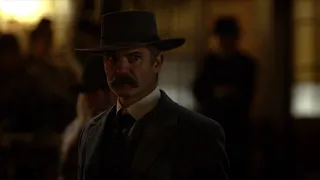 Hearst Sorted Out in the Thoroughfare - Deadwood The Movie