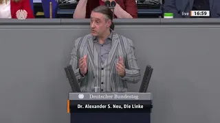 Alexander S. Neu, DIE LINKE: Bundeswehr Mittelmeer-Mission IRINI - eine absurde Farce