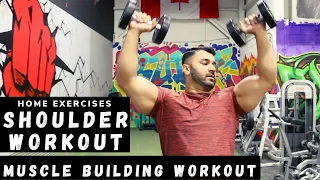 Complete SHOULDERS Home Workout! Day-52 (Hindi / Punjabi)