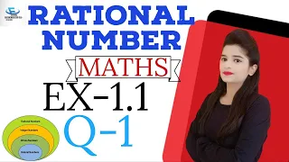 Q1 - Ex 1.1 - Rational Numbers | NCERT |  Maths |  Class 8th | Chapter 1