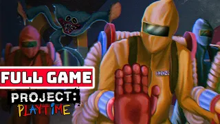 Project Playtime Gameplay All Characters & Monsters (FULL GAME) - No Commentary