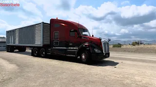 Nueva ruta de ATS, con el Kenworth. American truck.  #americantrucksimulator  #ats