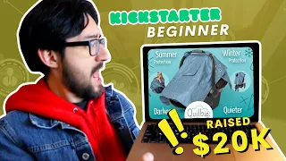How This Beginner Raised $20k on Kickstarter!