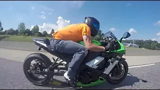 Best Motorbike Sounds and Street Racing & Acceleration, Full power, Burnout!