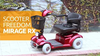 Cadeira de Rodas Scooter  Motorizada  Freedom Mirage RX