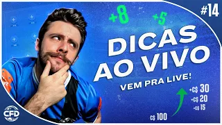 AO VIVO - AS MELHORES DICAS PARA MITAR E VALORIZAR | RODADA #14 | DICAS CARTOLA FC 2023