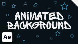Создаем Анимированный Фон в After Effects - Как сделать анимацию фона