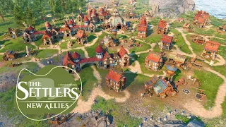 The Settlers: New Allies - Conhecendo o jogo - Construção de cidades RTS com BATALHAS e NAVIOS!  Ep1