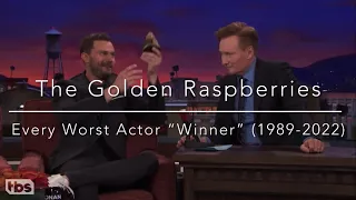 Every Razzies Worst Actor “Winner” (1980-2022)