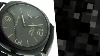 Panerai Radiomir Black Seal Ceramic Manual Mechanical Watch