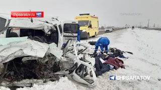 Влетели под самосвал: четверо из «Ларгуса» скончались в жутком ДТП в Саратовской области