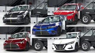 CRASH TEST Small Cars – Civic, Corolla, Sentra, Forte, Crosstek