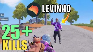 I met Levinho in SAME Lobby | PUBG Mobile