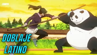 Maki entrenando con Panda  - Jujutsu Kaisen DOBLAJE LATINO