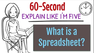 What is a spreadsheet? 60-second ELI5