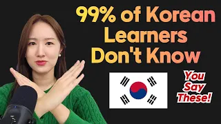 [KOR/ENG Sub] 5 Most Common MISTAKES 99% of Korean Learners Make🇰🇷 | Learn Korean for Beginners