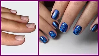 Nails Grow UP / How to Change NAIL Form + Fast Design ON WOMEN
