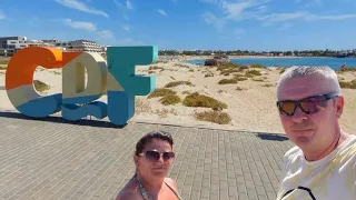 Fuerteventura, Caleta de fuste, beach walk