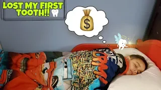 Loosing my FIRST TOOTH! | The TOOTH FAIRY CAME