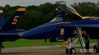 "Hero 6" - Captain Jeff Kuss Tribute - Blue Angels - Spirit of St  Louis Air Show 2016