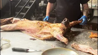 Whole Lamb asado at our event Twe12ve Fires (Link pinned in comments to book a seat)