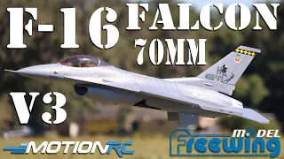 Freewing F-16 Falcon V3 6S High Performance 70mm EDF Jet | Motion RC