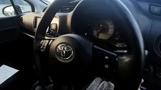 КРАТКИЙ ВИДЕООБЗОР TOYOTA VITZ 2017 ГОДА, ДВС 1000 СС, ПРИВОД 2 ВД