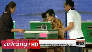 Thai referendum starts on Sunday on new junta-backed constitution