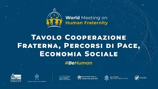 Tavolo COOPERAZIONE FRATERNA, PERCORSI DI PACE, ECONOMIA SOCIALE